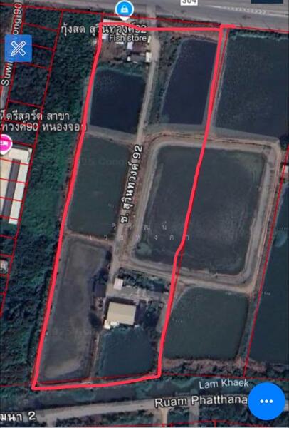 Land for sale, 25460sq.m., located on the main road (Suwinthawong 92), Bangkok, Lam Phak Chi, Nong Chok, Bangkok, , 25,460 sqm, Land For Sale, by วิวัฒน์ เวชพงศา, 11777617 - DDproperty.com