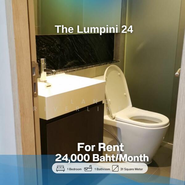 The Lumpini 24, Bangkok, Sukhumvit 24 Road, Khong Tan, Khlong Toei, Bangkok, 1 Bedroom, 31 sqm, Condo For Rent, by Land Riverline Real Estate, 11778156 - DDproperty.com