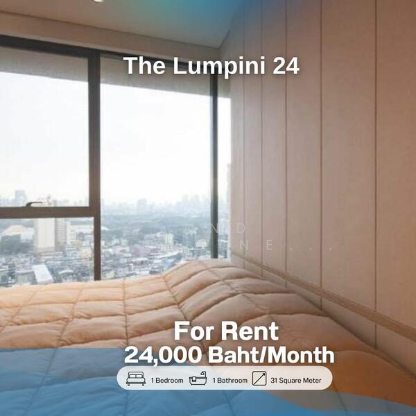 The Lumpini 24, Bangkok, Sukhumvit 24 Road, Khong Tan, Khlong Toei, Bangkok, 1 Bedroom, 31 sqm, Condo For Rent, by Land Riverline Real Estate, 11778156 - DDproperty.com