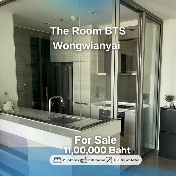 The Room BTS Wongwianyai, กรุงเทพ, 44 KrungThonBuri Road, คลองต้นไทร, คลองสาน, กรุงเทพ, 89 ตร.ม., คอนโด ขาย, โดย Land Riverline Real Estate, 11778571 - DDproperty.com