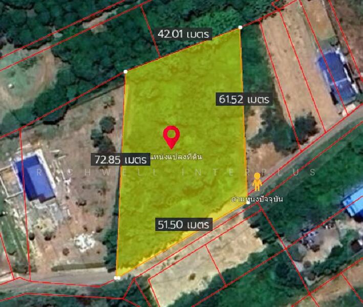 For Sale - Land for sale in Ban Muang Khao, 1.5 rai, Soi Moo 5,, Prachin Buri