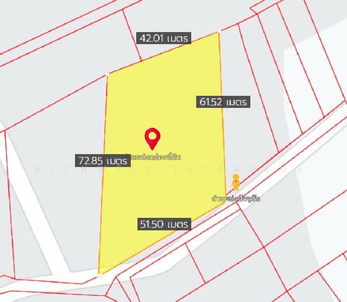 For Sale - Land for sale in Ban Muang Khao, 1.5 rai, Soi Moo 5,, Prachin Buri