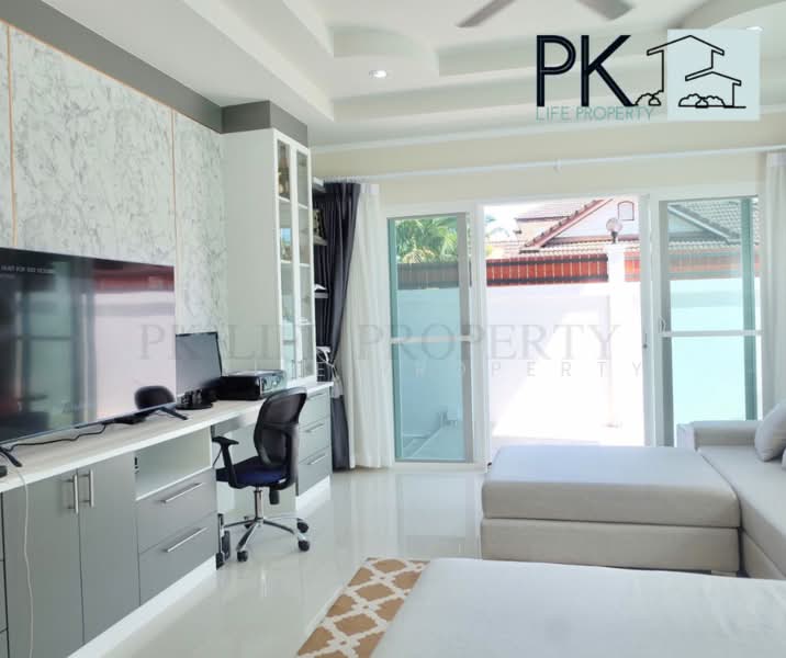 8R0352 Pool villa for rent 4 bedroom 5 bathroom 75,000/month at Chalong have fully furnished, Phuket, Chalong, Muang Phuket, Phuket, 4 Bedrooms, 200 sqm, Villa For Rent, by PK LIFE Property, 11781072 - DDproperty.com