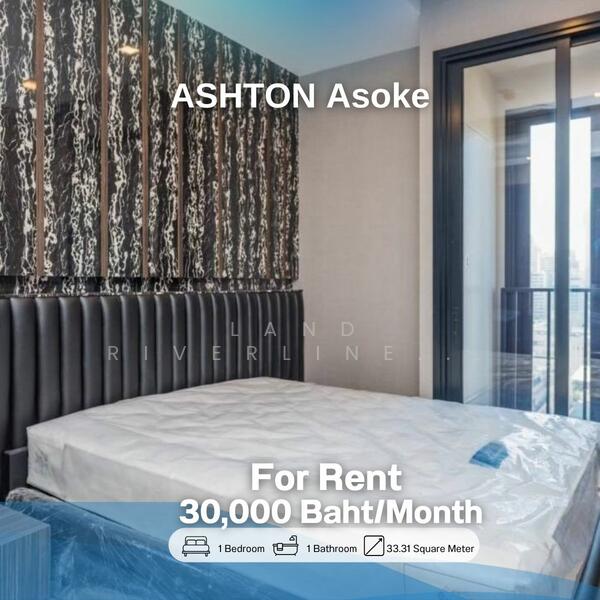 ASHTON Asoke, Bangkok, 131 Asoke Montri Road, Khlongtoei Nua, Watthana, Bangkok, 1 Bedroom, 33 sqm, Condo For Rent, by Land Riverline Real Estate, 11781123 - DDproperty.com