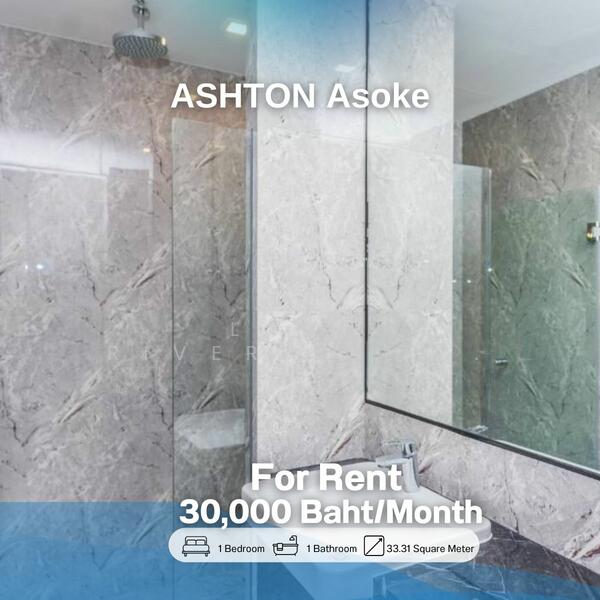 ASHTON Asoke, Bangkok, 131 Asoke Montri Road, Khlongtoei Nua, Watthana, Bangkok, 1 Bedroom, 33 sqm, Condo For Rent, by Land Riverline Real Estate, 11781123 - DDproperty.com