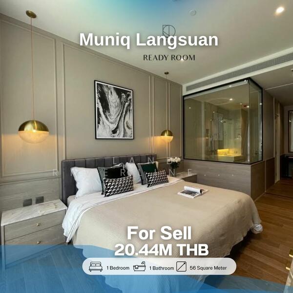 Muniq Langsuan : มิวนีค หลังสวน, กรุงเทพ, ซอยต้นสน, ลุมพินี, ปทุมวัน, กรุงเทพ, 56 ตร.ม., คอนโด ขาย, โดย Land Riverline Real Estate, 11781441 - DDproperty.com