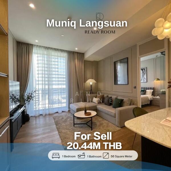 Muniq Langsuan, Bangkok, Soi Tonson, Lumphini, Pathum Wan, Bangkok, 1 Bedroom, 56 sqm, Condo For Sale, by Land Riverline Real Estate, 11781441 - DDproperty.com