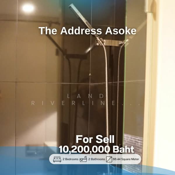 The Address Asoke, Bangkok, 1655 Petchburi Road, Makkasan, Ratchathewi, Bangkok, 2 Bedrooms, 66 sqm, Condo For Sale, by Land Riverline Real Estate, 11781808 - DDproperty.com