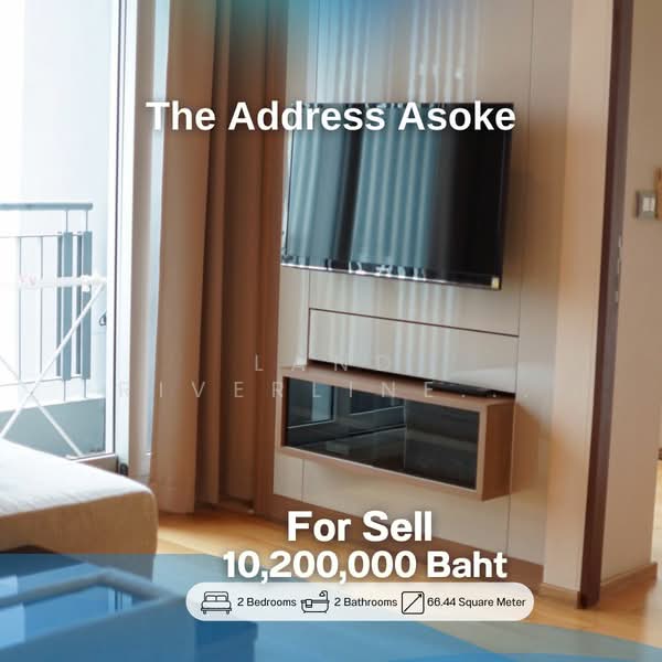The Address Asoke, Bangkok, 1655 Petchburi Road, Makkasan, Ratchathewi, Bangkok, 2 Bedrooms, 66 sqm, Condo For Sale, by Land Riverline Real Estate, 11781808 - DDproperty.com