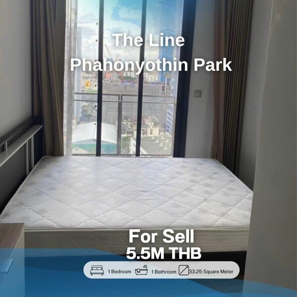 The Line Phahonyothin Park : เดอะ ไลน์ พหลโยธิน พาร์ค, กรุงเทพ, 1090 ถนนพหลโยธิน, จอมพล, จตุจักร, กรุงเทพ, 33 ตร.ม., คอนโด ขาย, โดย Land Riverline Real Estate, 11781859 - DDproperty.com