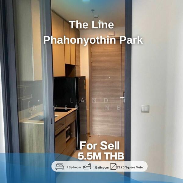 The Line Phahonyothin Park : เดอะ ไลน์ พหลโยธิน พาร์ค, กรุงเทพ, 1090 ถนนพหลโยธิน, จอมพล, จตุจักร, กรุงเทพ, 33 ตร.ม., คอนโด ขาย, โดย Land Riverline Real Estate, 11781859 - DDproperty.com