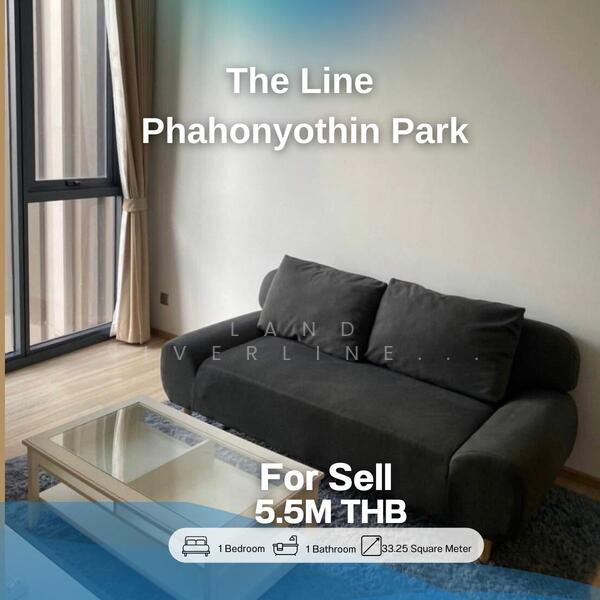 The Line Phahonyothin Park, Bangkok, 1090 Phahonyothin Road, Jom Phon, Chatuchak, Bangkok, 1 Bedroom, 33 sqm, Condo For Sale, by Land Riverline Real Estate, 11781859 - DDproperty.com