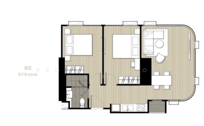 ASHTON Chula-Silom, Bangkok, Rama 4 Road, Si Phraya, Bang Rak, Bangkok, 2 Bedrooms, 57 sqm, Condo For Rent, by PROPMATCH CO., LTD., 11789284 - DDproperty.com