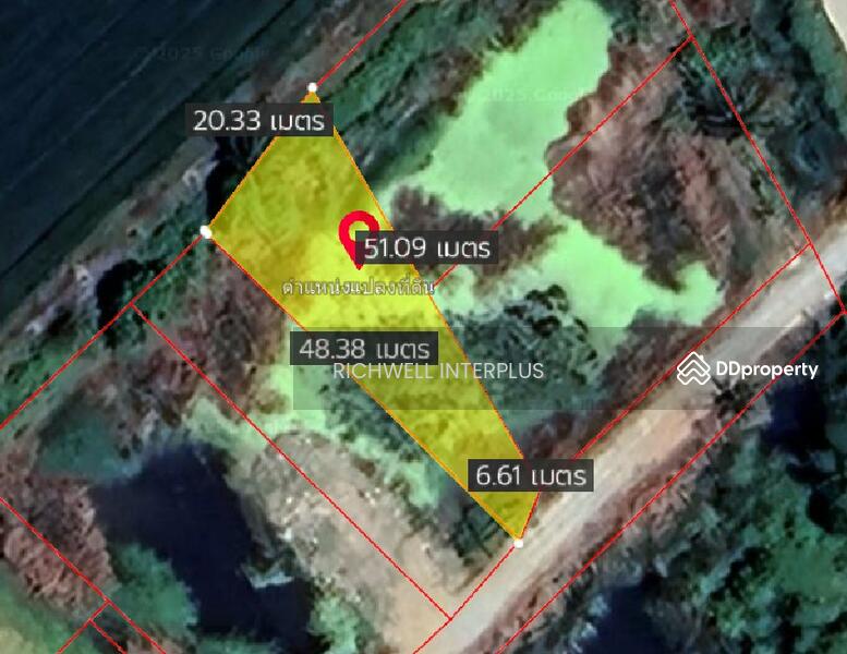 For Sale - Land for sale, Khlong Udom Chonlachon, filled in, area 207 sq m, near Pongpol fresh market 10 km,, Chachoengsao