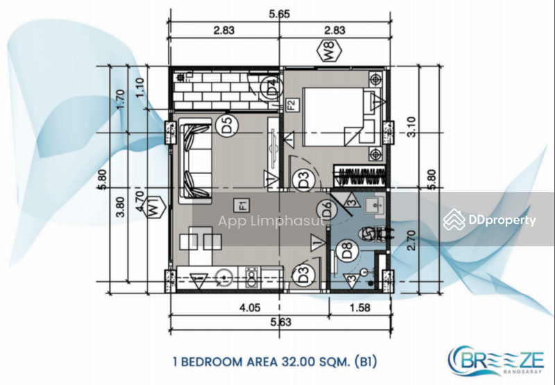For Sale - The Breeze Condominium Bangsaray, Chon Buri