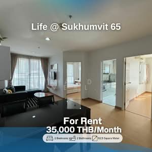 For Rent - Life @ Sukhumvit 65, Bangkok
