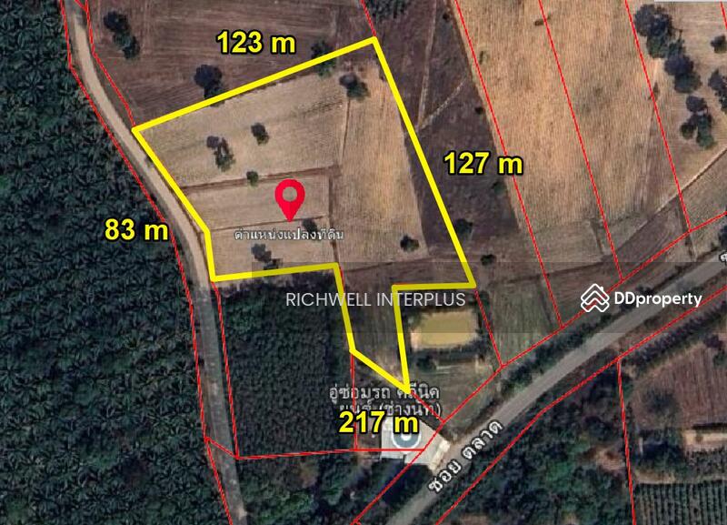 For Sale - Land for sale at Kaeng Dinso, Nadi area 8 rai, Soi Talat,, Prachin Buri