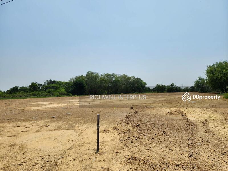 For Sale - Land for sale in Huasamrong, 4 rai, filled in, next to concrete road,, Chachoengsao