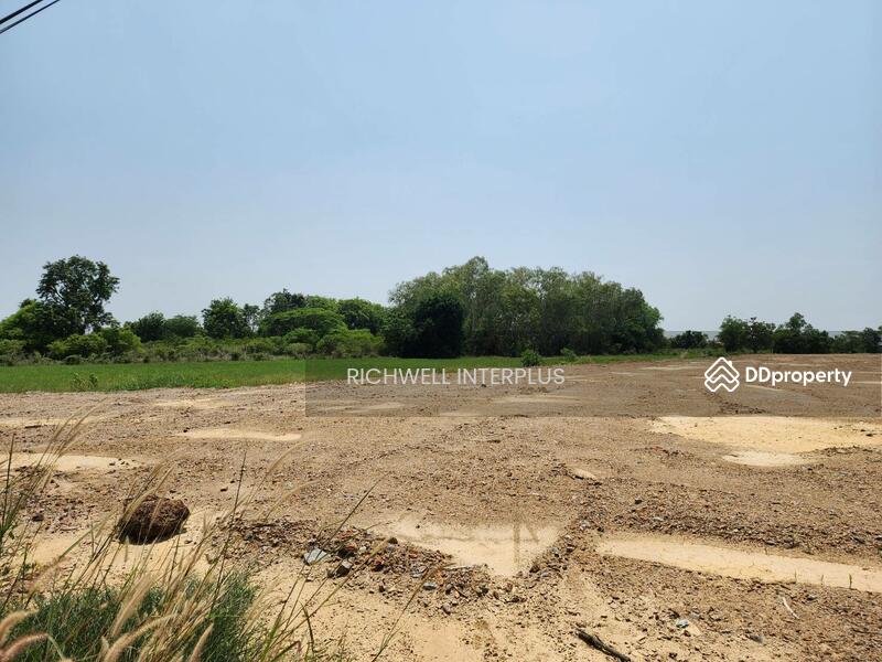 For Sale - Land for sale in Huasamrong, 4 rai, filled in, next to concrete road,, Chachoengsao