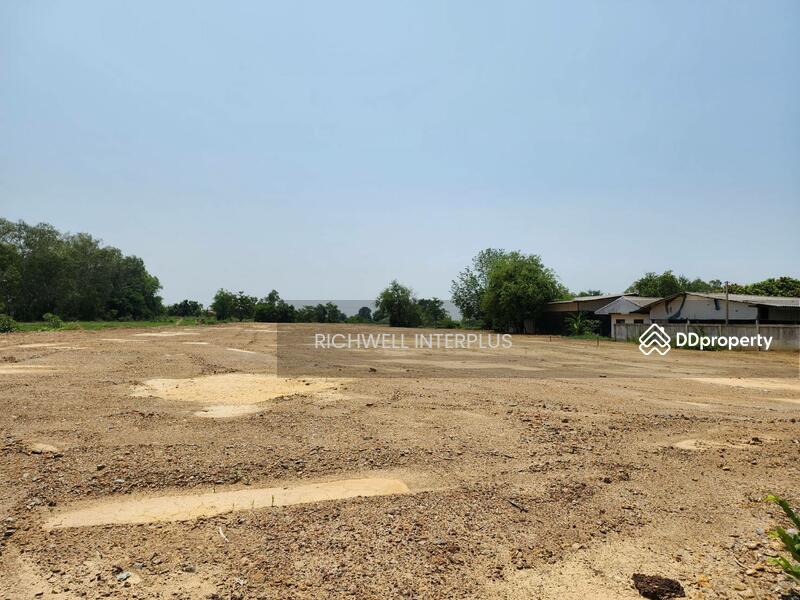 For Sale - Land for sale in Huasamrong, 4 rai, filled in, next to concrete road,, Chachoengsao