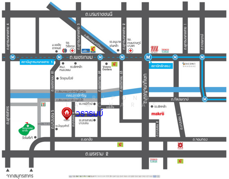ขาย - Wararom Phetkasem 81 (Bangbon 5) : วรารมย์ เพชรเกษม 81 (บางบอน 5), กรุงเทพ