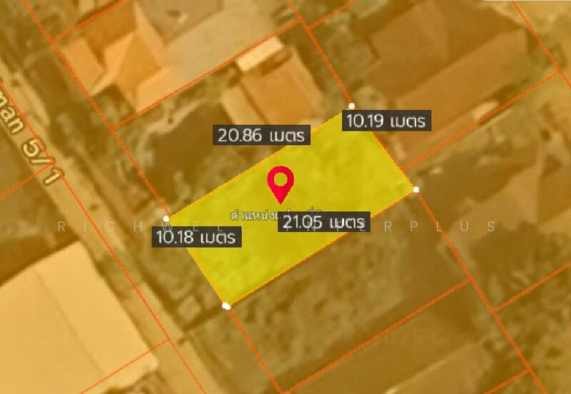 Land for sale in South Pattaya, 53 sq.w, Soi Tung Klom-Tal Man 5/1, near Sukhumvit Road, 3-1.3 km., Chon Buri (Pattaya), Nong Pru, Bang Lamung (Pattaya), Chon Buri (Pattaya), , 212 sqm, Land For Sale, by RICHWELL INTERPLUS, 11801172 - DDproperty.com