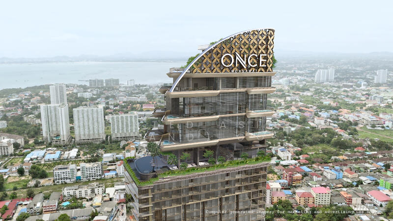 Once Wongamat : วันซ์วงศ์อมาตย์, Chon Buri (Pattaya), พัทยา-นาเกลือ, Na Kloe, Bang Lamung (Pattaya), Chon Buri (Pattaya), 3 Bedrooms, 123 sqm, Condo For Sale, by PLC Real Estate, 11801942 - DDproperty.com