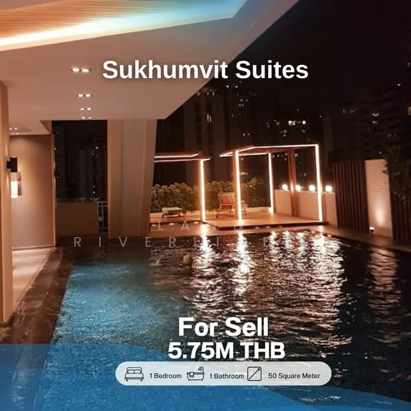Sukhumvit Suite, Bangkok, 19 Soi Sukhumvit 13, Khlongtoei Nua, Watthana, Bangkok, 1 Bedroom, 50 sqm, Condo For Sale, by Land Riverline Real Estate, 11805686 - DDproperty.com