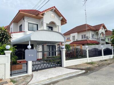 ขาย - บ้านเดี่ยว70ตร.วาพร้อมเรือนหลังเล็ก สามมุขธานีใกล้ทะเลบางแสน, ชลบุรี