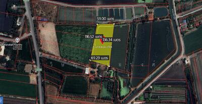 ขาย - ขาย ที่ดินสวยราคาถูก เนื้อที่ดิน 5 ไร่ ติดถนนสาธารณะ ห่างจากทางหลวงชนบท นครปฐม 3004 เพียง 180 เมตร, นครปฐม