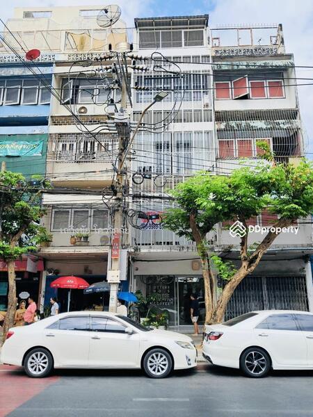For Sale - Commercial building on main road Ladya near Icon Siam and BTS, shop house 5 floors, Bangkok