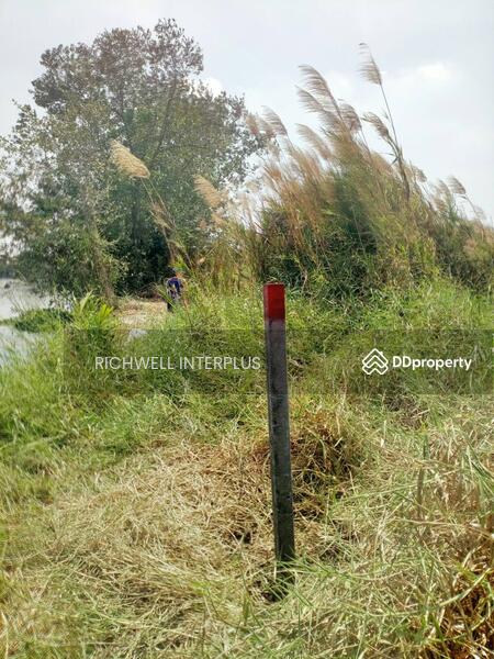 For Sale - Land for sale, 5 rai, next to Bang Pakong River, next to asphalt road, next to Bang Rong School,, Chachoengsao