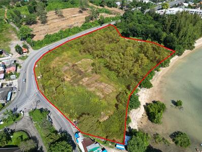 ขาย - ขายที่ดินทำเลดี ติดหาดอ่าวมะขาม เนื้อที่ 11 ไร่ 7 ตารางวา บนถนนศักดิเดชน์ จังหวัดภูเก็ต, ภูเก็ต