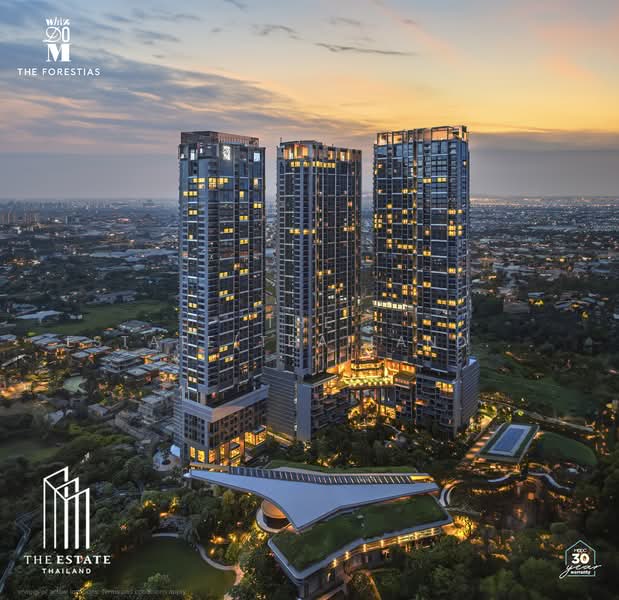 Whizdom The Forestias, Samut Prakan, Debaratana Road, Bang Kaeo, Bang Plee, Samut Prakan, 2 Bedrooms, 71 sqm, Condo For Rent, by The Estate(Thailand) Limited, 11812280 - DDproperty.com