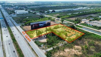 ขาย - ที่ดิน 5-2-27 ไร่ วังน้อย ถ.พหลโยธิน ขาออก ตำบลลำไทร อำเภอวังน้อย จังหวัดพระนครศรีอยุธยา, พระนครศรีอยุธยา