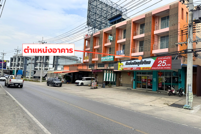 ขาย - ขายอาคารพาณิชย์ 2 คูหา ตลาดดอนหวาย พุทธมณฑลสาย 5 ขนาด 63 ตารางวา ติดถนนหลัก, นครปฐม