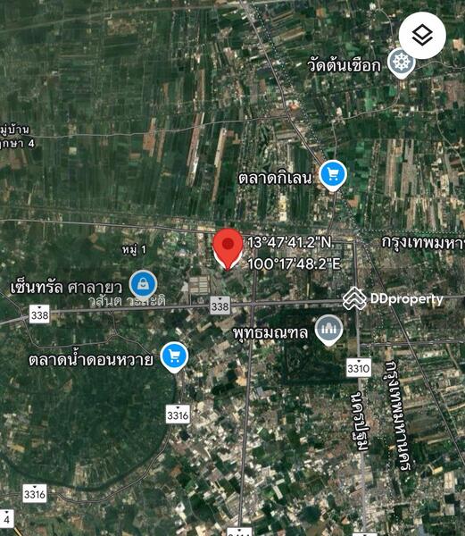 For Sale - ที่ดิน ศาลายา พุทธมณฑล นครปฐม 128 ตร.ว. อยู่หลังมหาวิทยาลัยเทคโนโลยีราชมงคลรัตนโกสินทร์, Nakhon Pathom