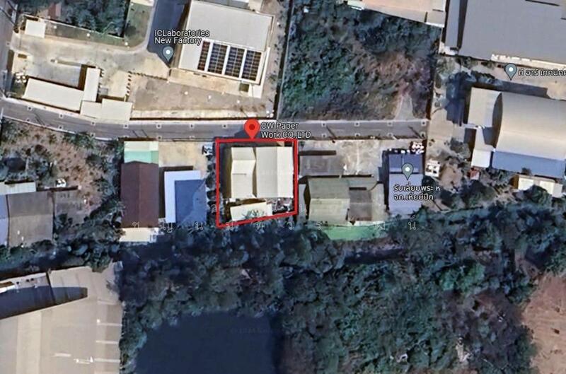 For Sale - The factory with land of 148 sq.wah, located in the purple zone area, Praksa, Samutprakarn, Samut Prakan
