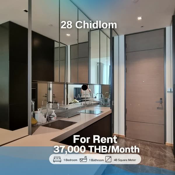 28 Chidlom : 28 ชิดลม, กรุงเทพ, 28 ซอย ชิดลม, ลุมพินี, ปทุมวัน, กรุงเทพ, 48 ตร.ม., คอนโด ให้เช่า, โดย Land Riverline Real Estate, 11819327 - DDproperty.com