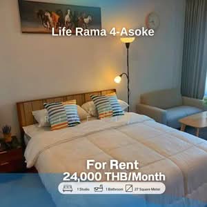 For Rent - Life Rama 4-Asoke, Bangkok
