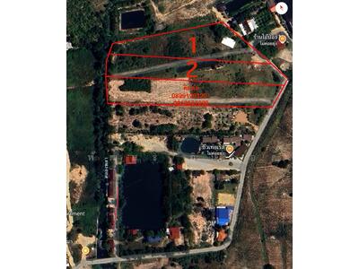 ขาย - ที่ดินเปล่า ด้านหลังติดคลอง ด้านหน้าติดถนนสาธารณะ เนื้อที่ 8 ไร่ มี2แปลง แปลงล่ะ 4 ไร่, ระยอง