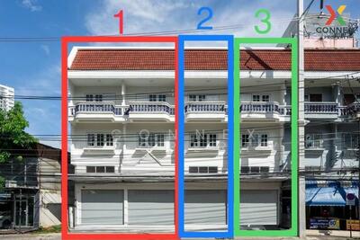 ขาย - อาคารพาณิชย์ 3 คูหา 3 ชั้นครึ่ง Commercial building, 3 units, 3 and a half floors, เชียงใหม่
