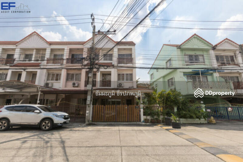 ทาวน์โฮม หมู่บ้าน สวนนนท์ วิลล์ ท่าอิฐ-ไทรม้า หลังริมถนนเมน