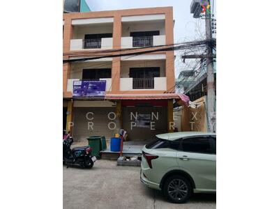 ขาย - อาคารพาณิชย์ 3 ชั้น หน้าโรงพยาบาลบางละมุง ชลบุรี, ชลบุรี