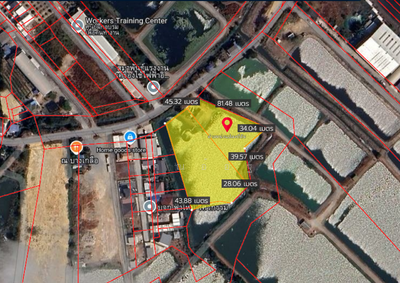 ขาย - ที่ดินใกล้โรงเรียนวัดบางเกลือ ซอยวัดบางเกลือ อำเภอบางปะกง ฉะเชิงเทรา เนื้อที่ 5 ไร่, ฉะเชิงเทรา