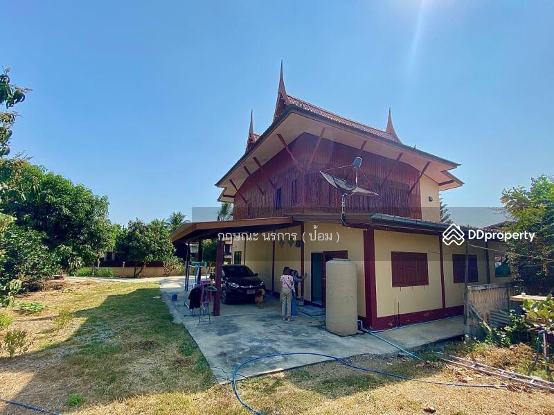 ขาย - ขายบ้านเดี่ยวบ้านไม้สัก 2 ชั้น บ้านสวย บรรยากาศดี ร่มรื่น สงบ เป็นธรรมชาติ ท่าช้าง สิงห์บุรี, สิงห์บุรี