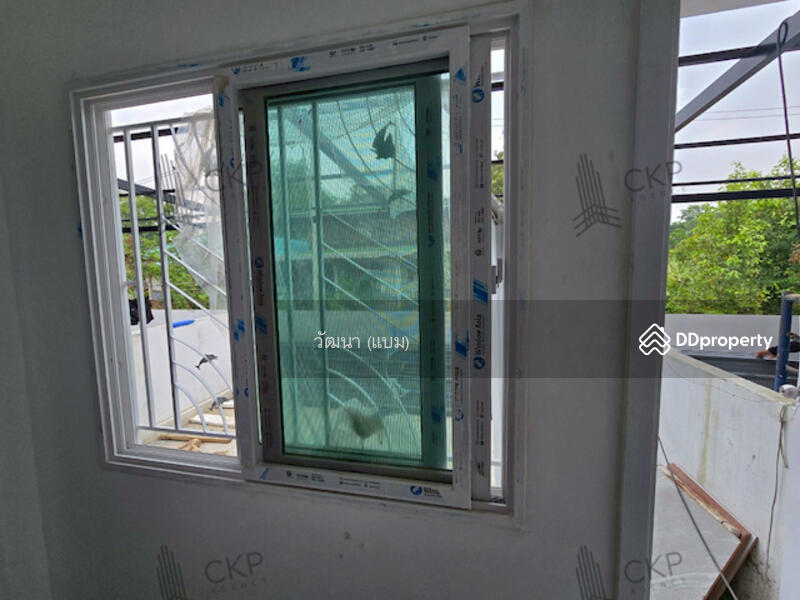ขาย - 85672 - ทาวน์เฮาส์ชั้นเดียว (มือ 1) สร้างใหม่ ในซ.เลียบคลอง8 ติดเซเว่น ขนาด 29.3 ตร.วา, ปทุมธานี