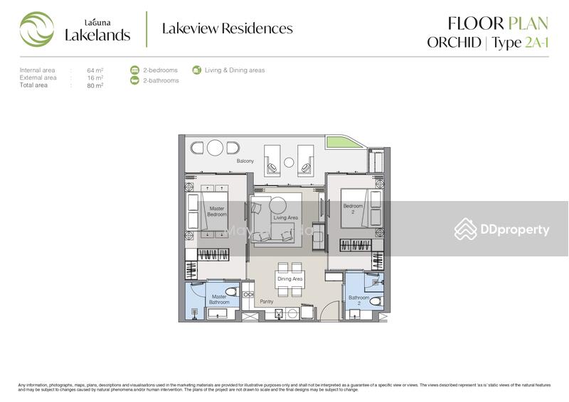 ขาย - Laguna Lakelands - Lakeview Residences : ลากูน่า เลคแลนด์ เลควิว เรสซิเดนซ์, ภูเก็ต