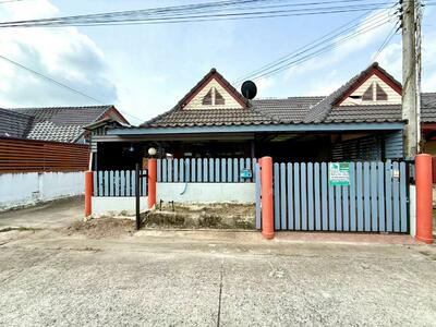 ขาย - 88730 - ขายทาวน์เฮ้าส์ ชั้นเดียว หลังมุม ต่อเติมครบ พร้อมอยู่ หมู่บ้านภัทรโฮม แม่น้ำคู้ ปลวกแดง, ระยอง