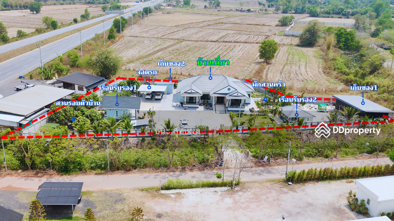 ขาย - บ้านเดี่ยวหลังใหญ่ สไตล์บ้านสวน อ.ปากพลี จ.นครนายก, นครนายก